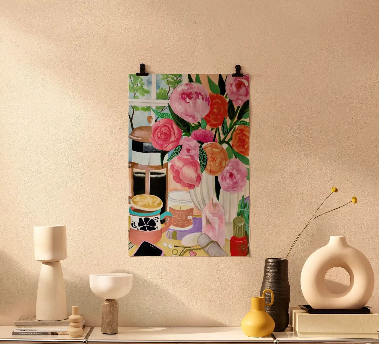 Pink poster da Paloma Kua