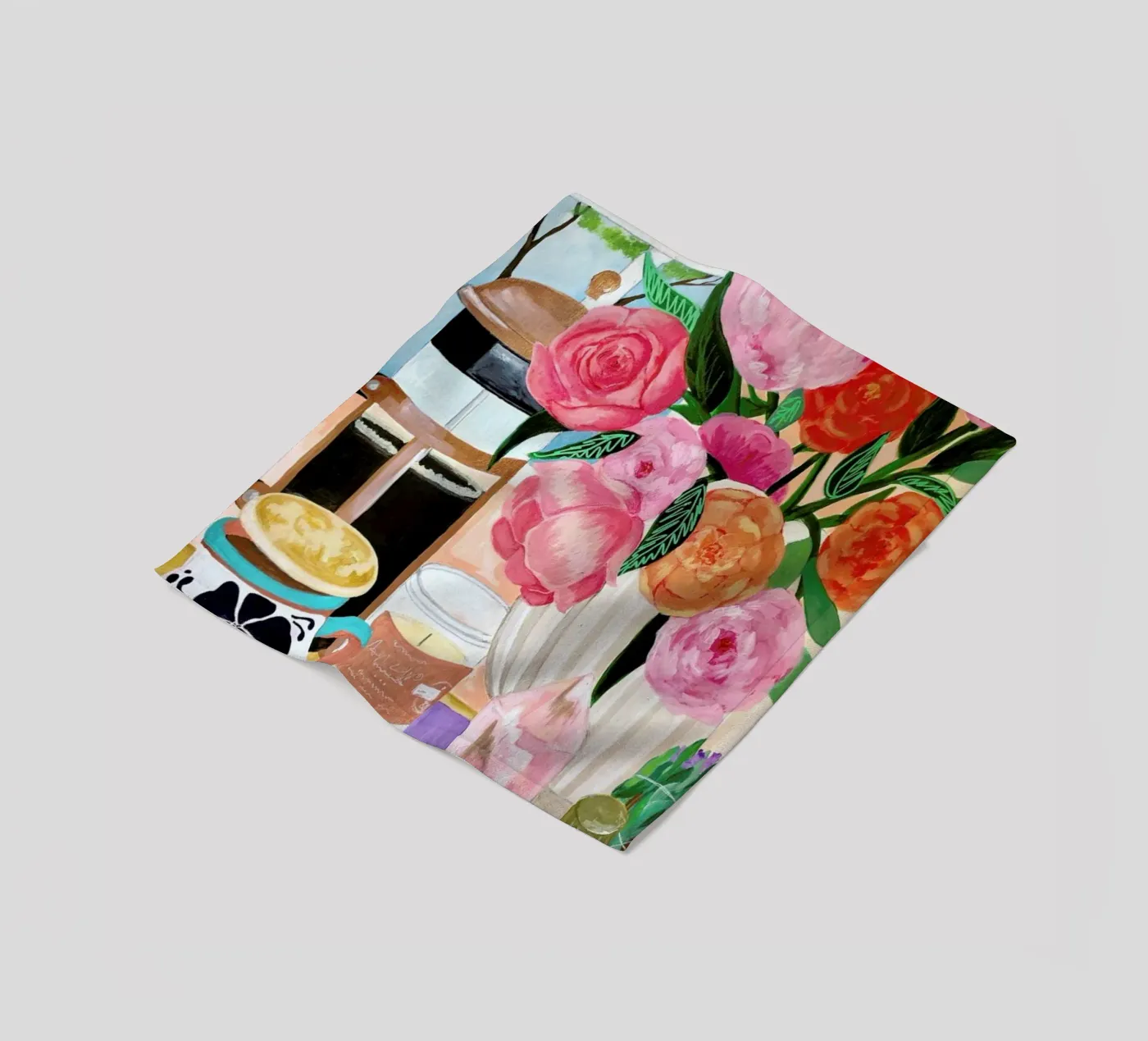 Pink fleecedeken van Paloma Kua