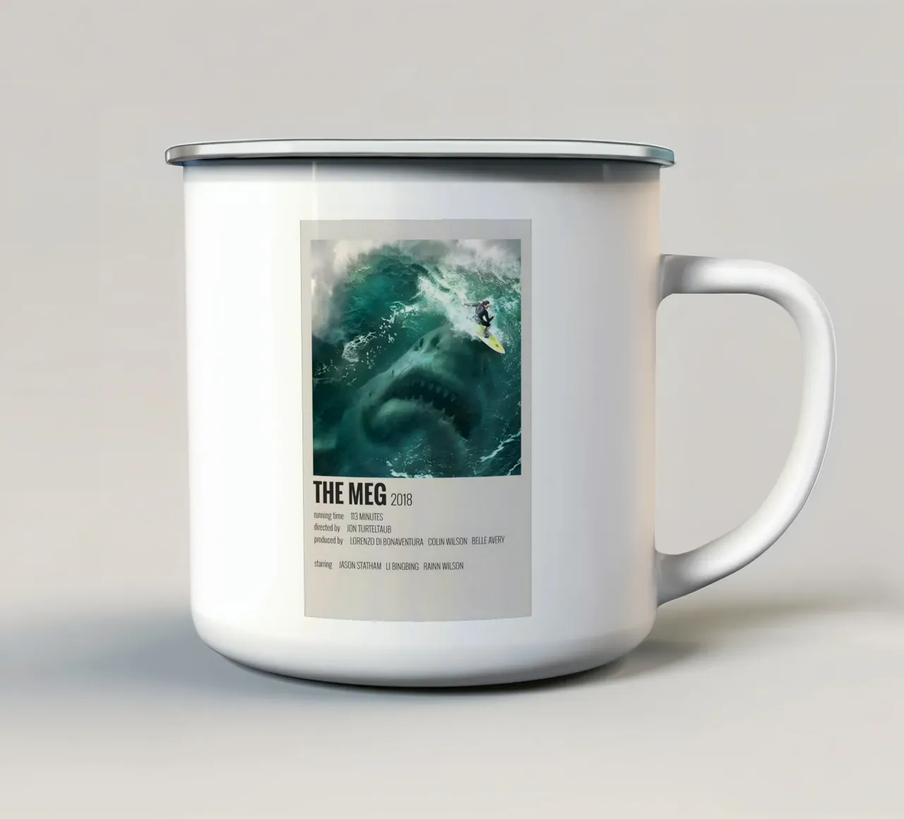 THE MEG 2018 tazza in smalto da MVFminimalist