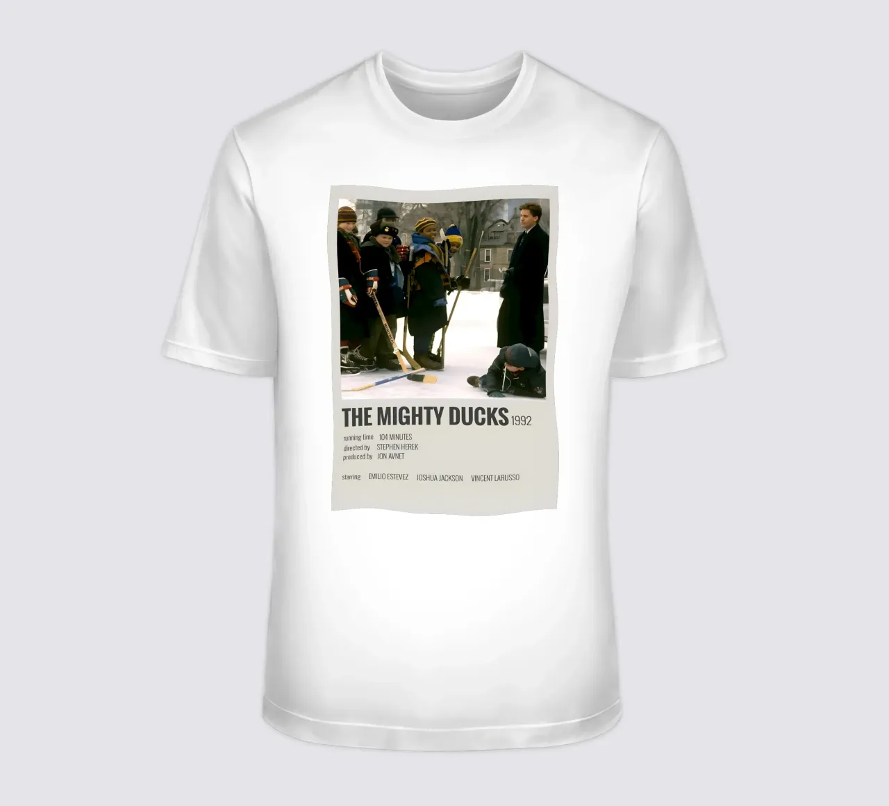 THE MIGHTY DUCKS 1992 t-shirt da MVFminimalist