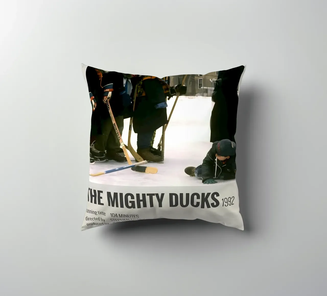 THE MIGHTY DUCKS 1992 cuscino da MVFminimalist
