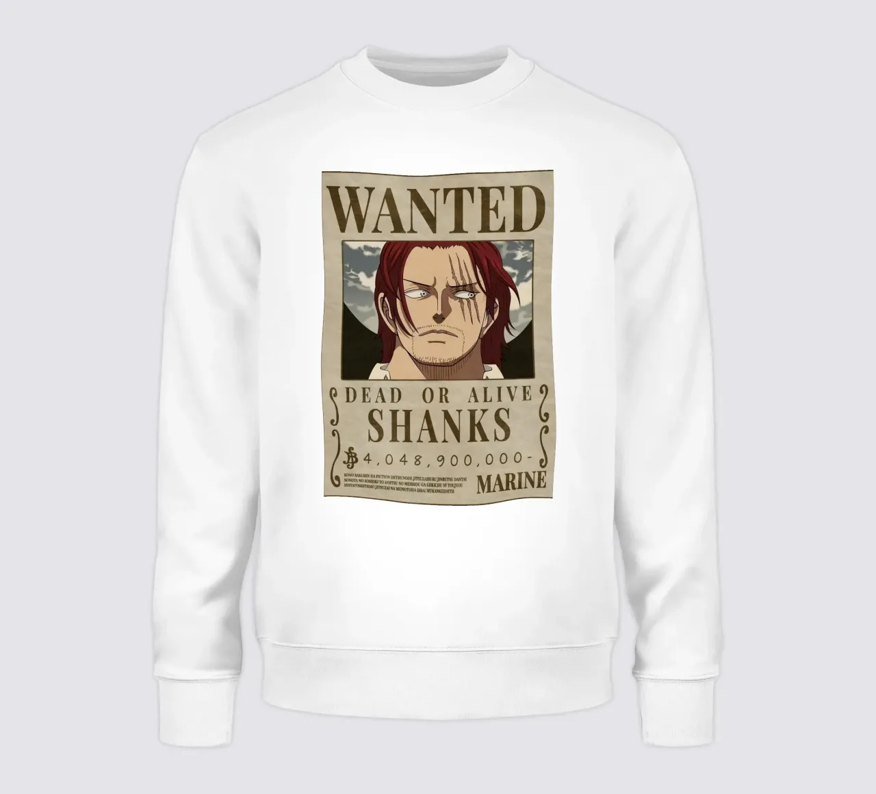 Poster Shank Wanted felpa da harris shop