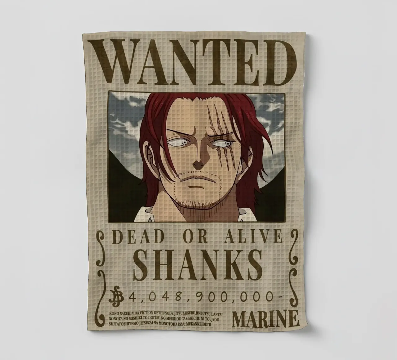 Poster Shank Wanted torchon de harris shop