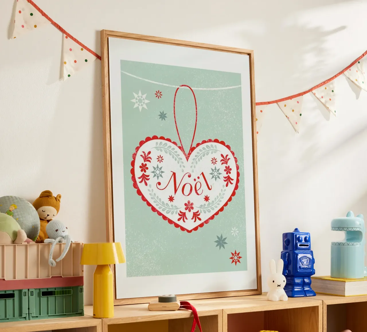 Scandi Heart plexiglass da Catherine Aguilar