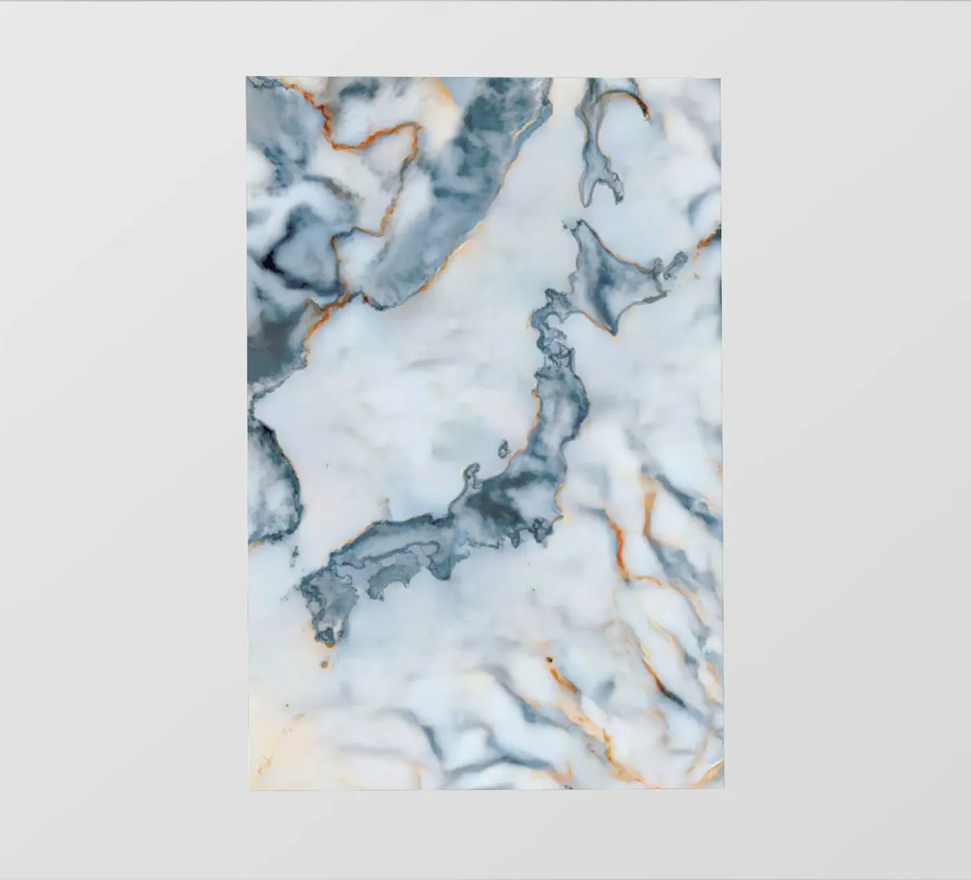 Japan Marble Map pellicola backlit da Octavian