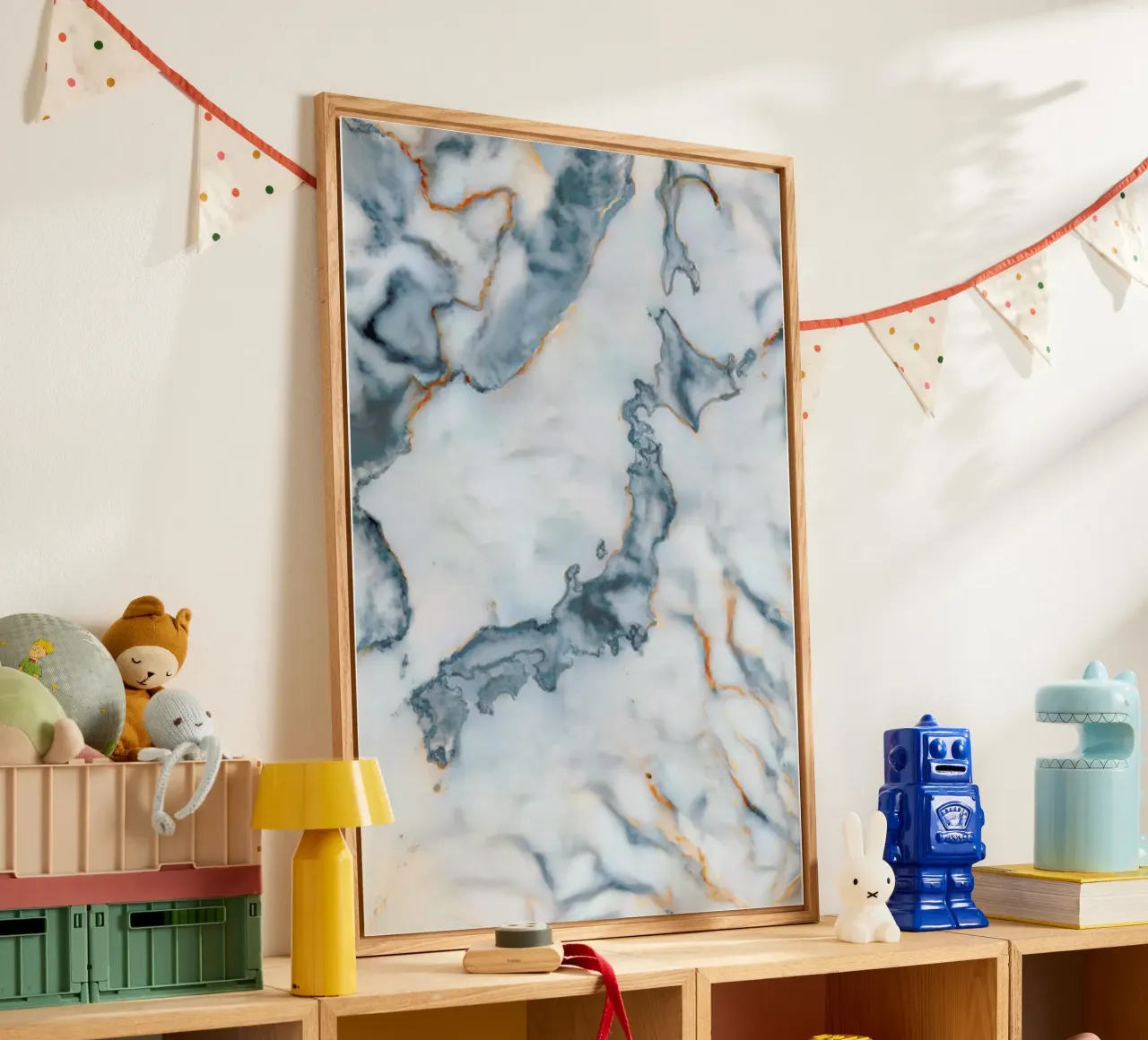 Japan Marble Map plexiglass da Octavian