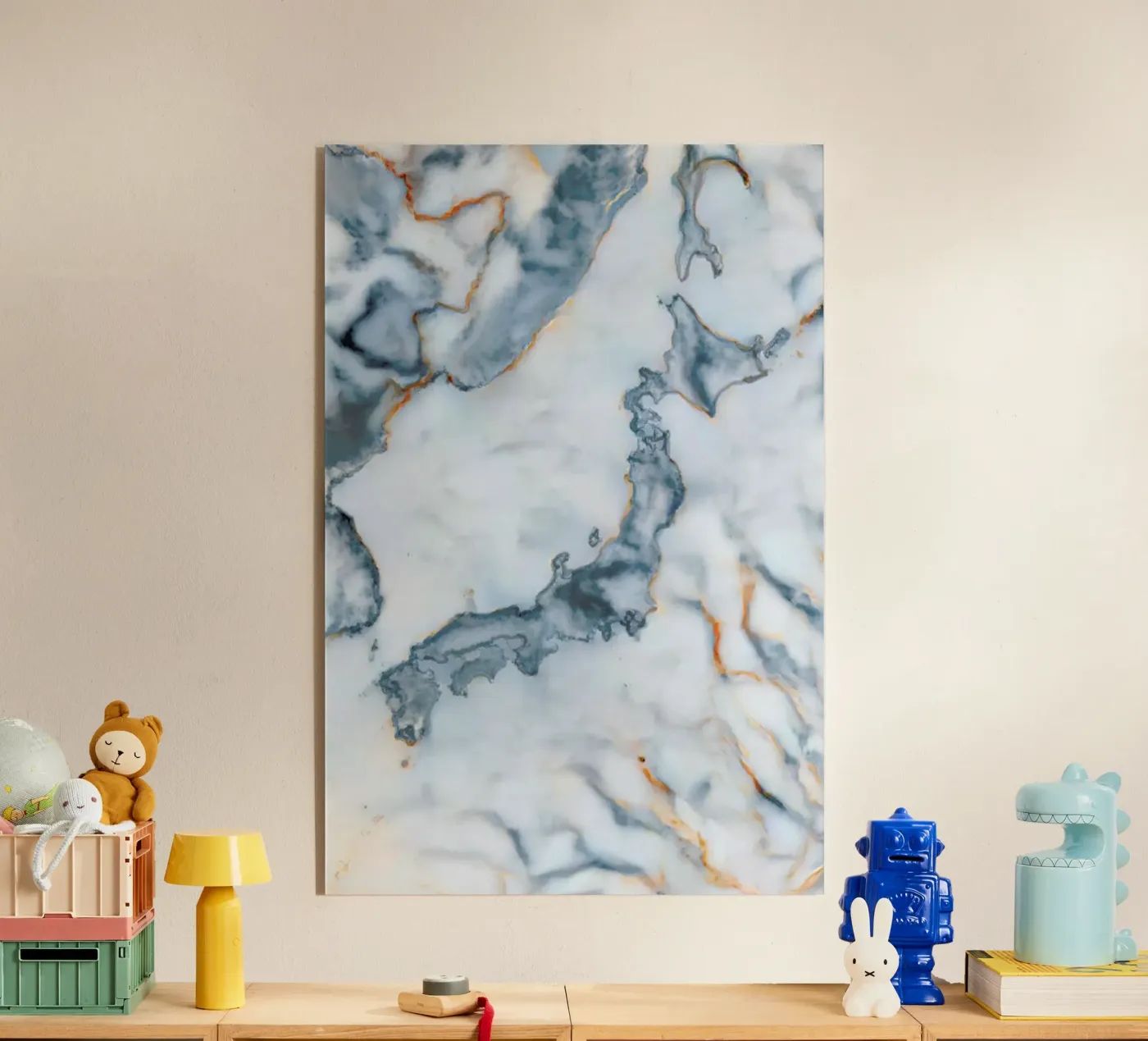 Japan Marble Map plexiglas de Octavian