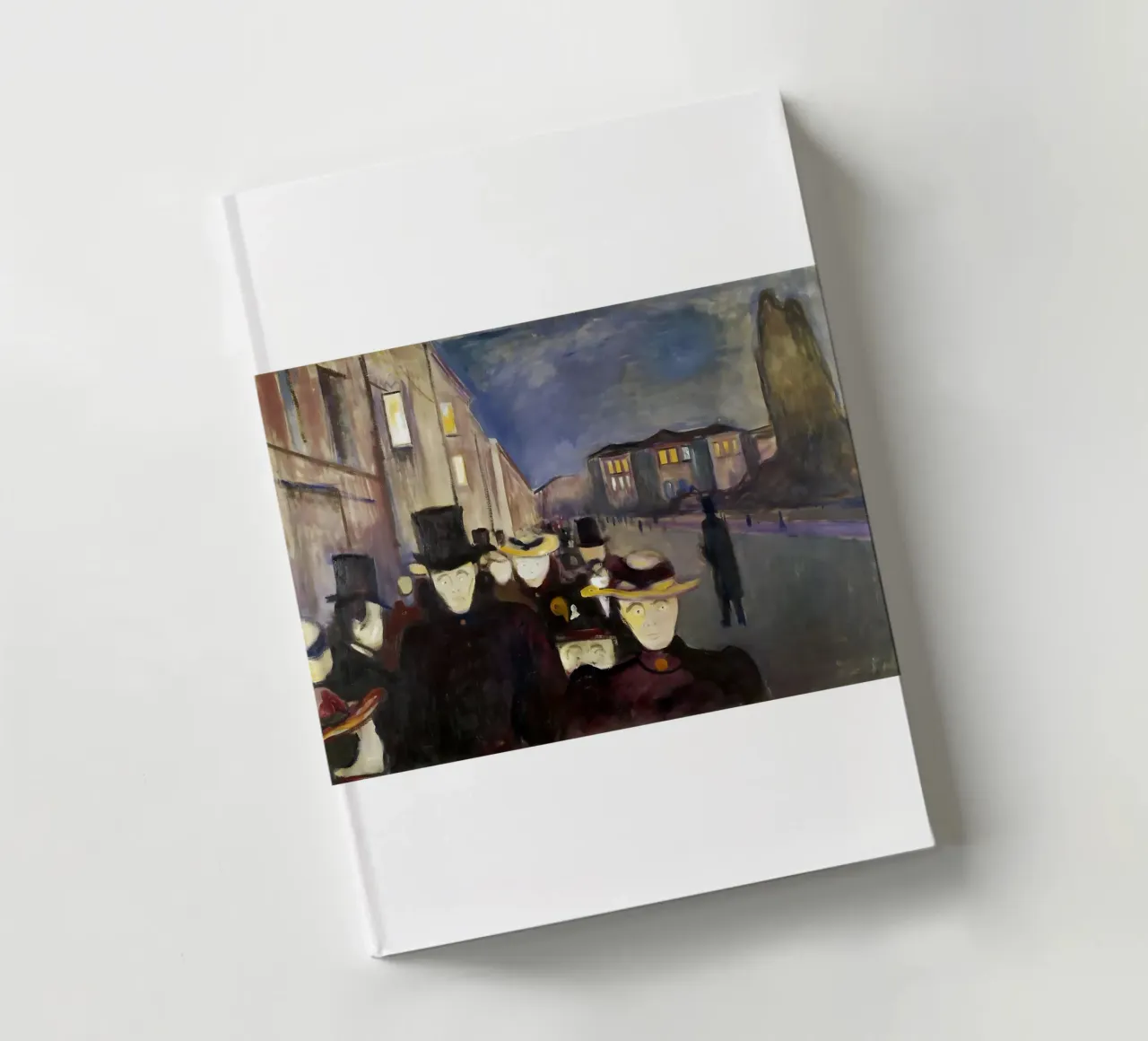 Sera in via Karl Johan di Edvard Munch diario da kaitlinparkershop