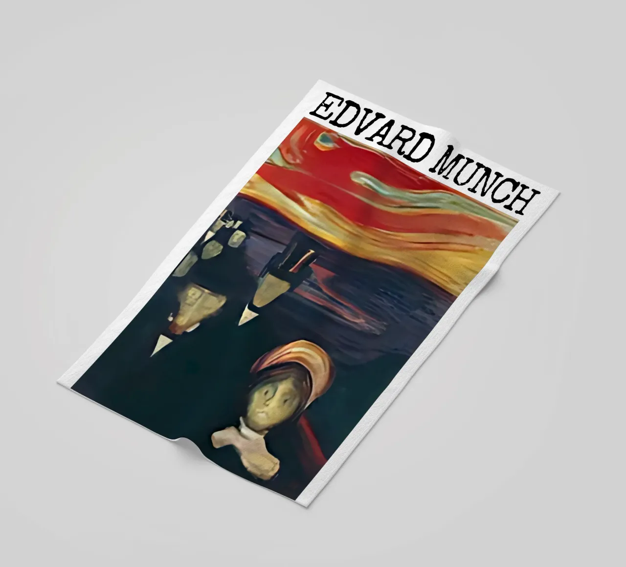 Ansia di Edvard Munch telo mare da kaitlinparkershop