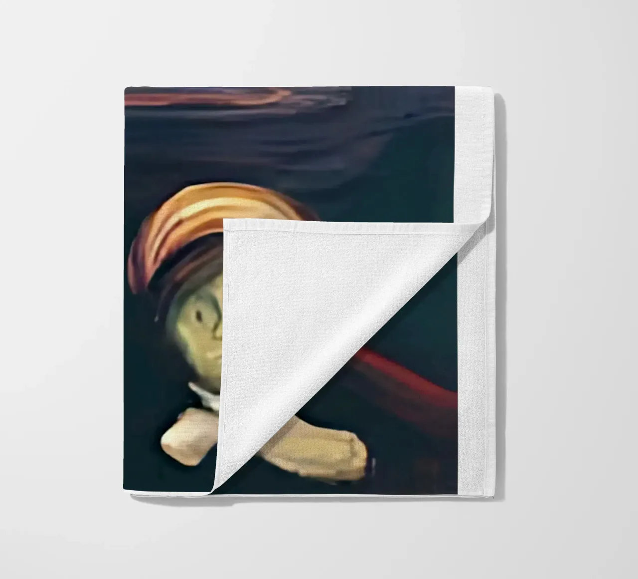 Ansia di Edvard Munch telo mare da kaitlinparkershop