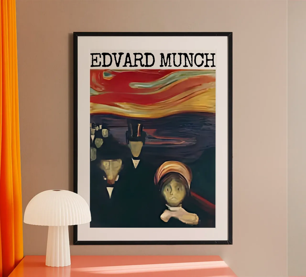 Ansia di Edvard Munch carta hahnemühle da kaitlinparkershop