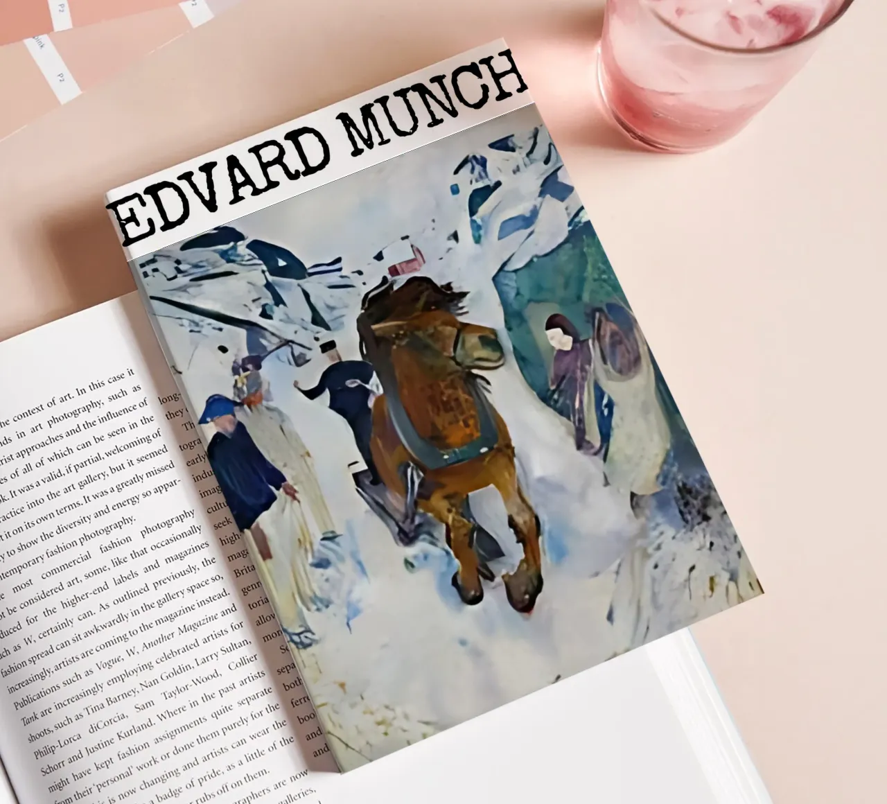 Galloping Horse by Edvard Munch notebook by kaitlinparkershop