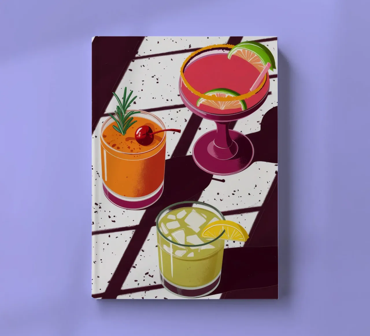 Cocktail Hour Splash notebook by Haven Fantasy