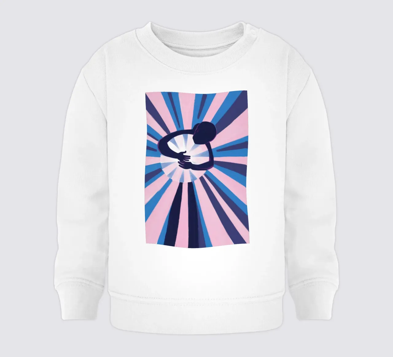 Sunbeam Starburst felpa neonato da Muse Artworks