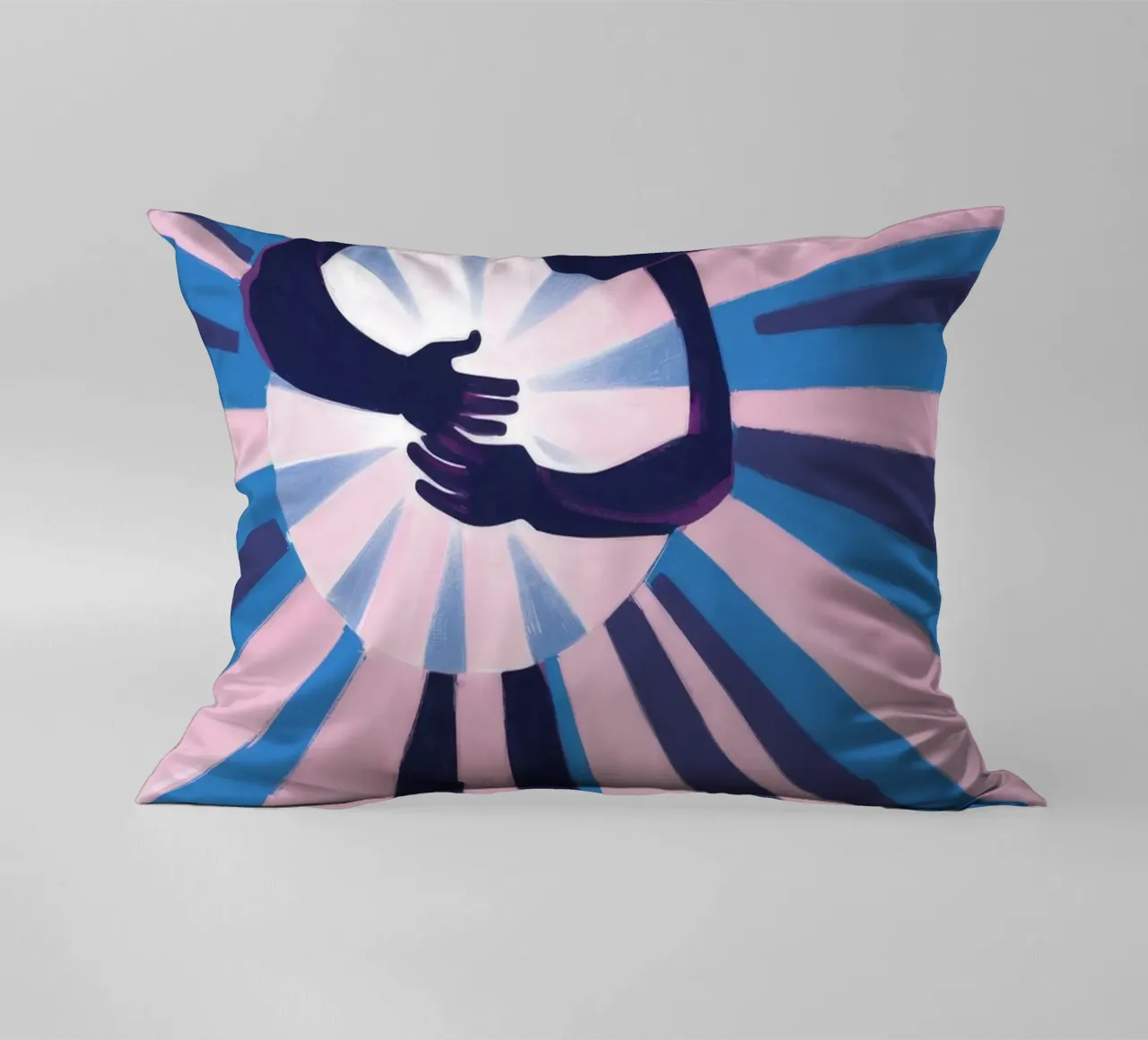 Sunbeam Starburst cuscino da Muse Artworks