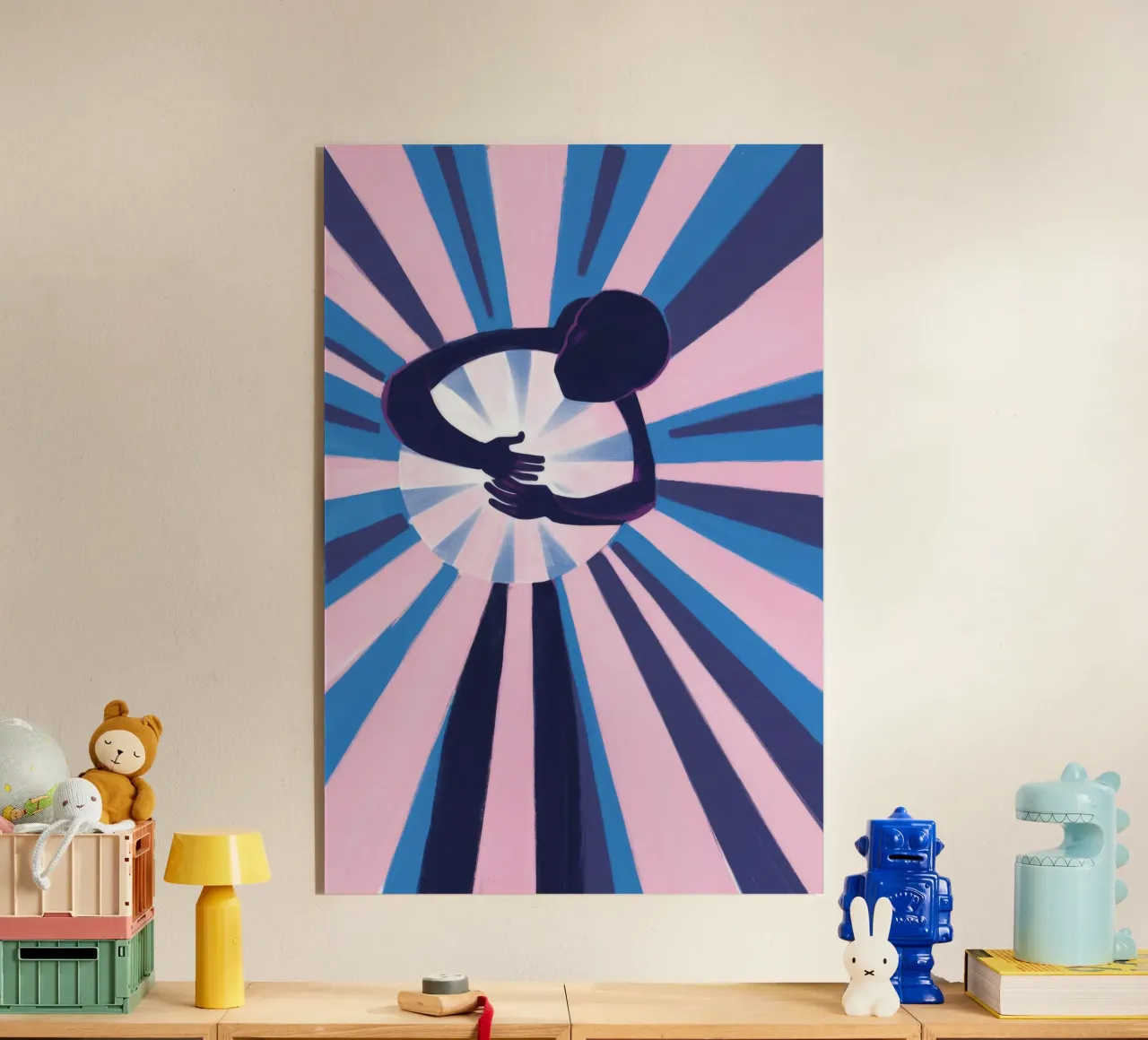 Sunbeam Starburst acrylic glass by Muse Artworks