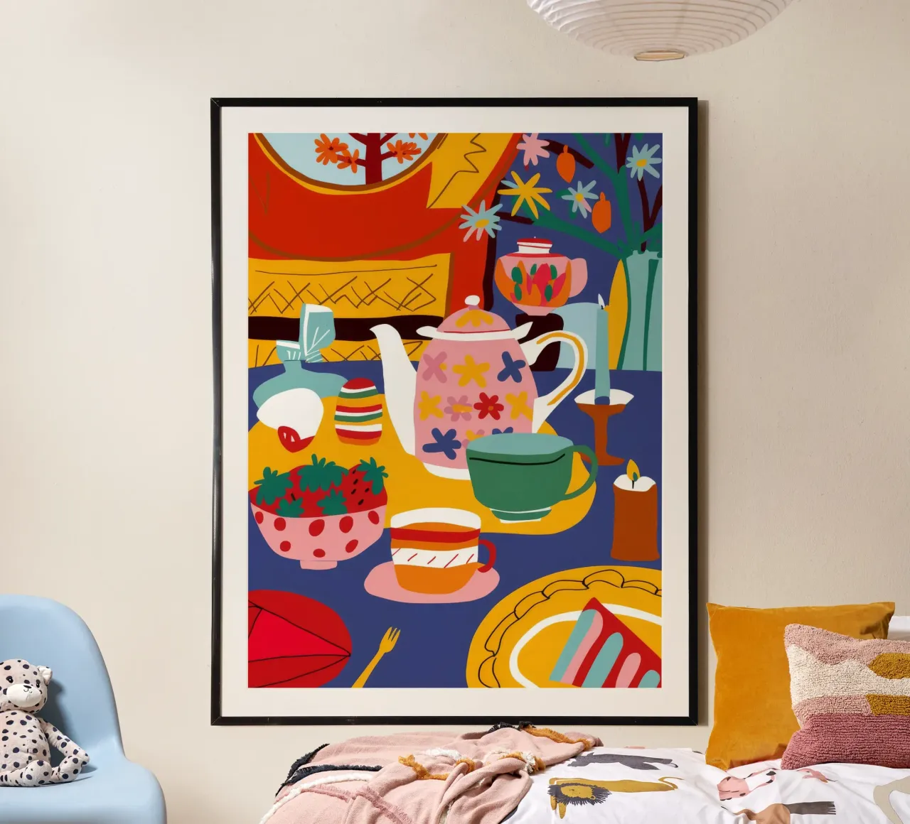 Maximalist Table Chaos hahnemühle by Stone Decade