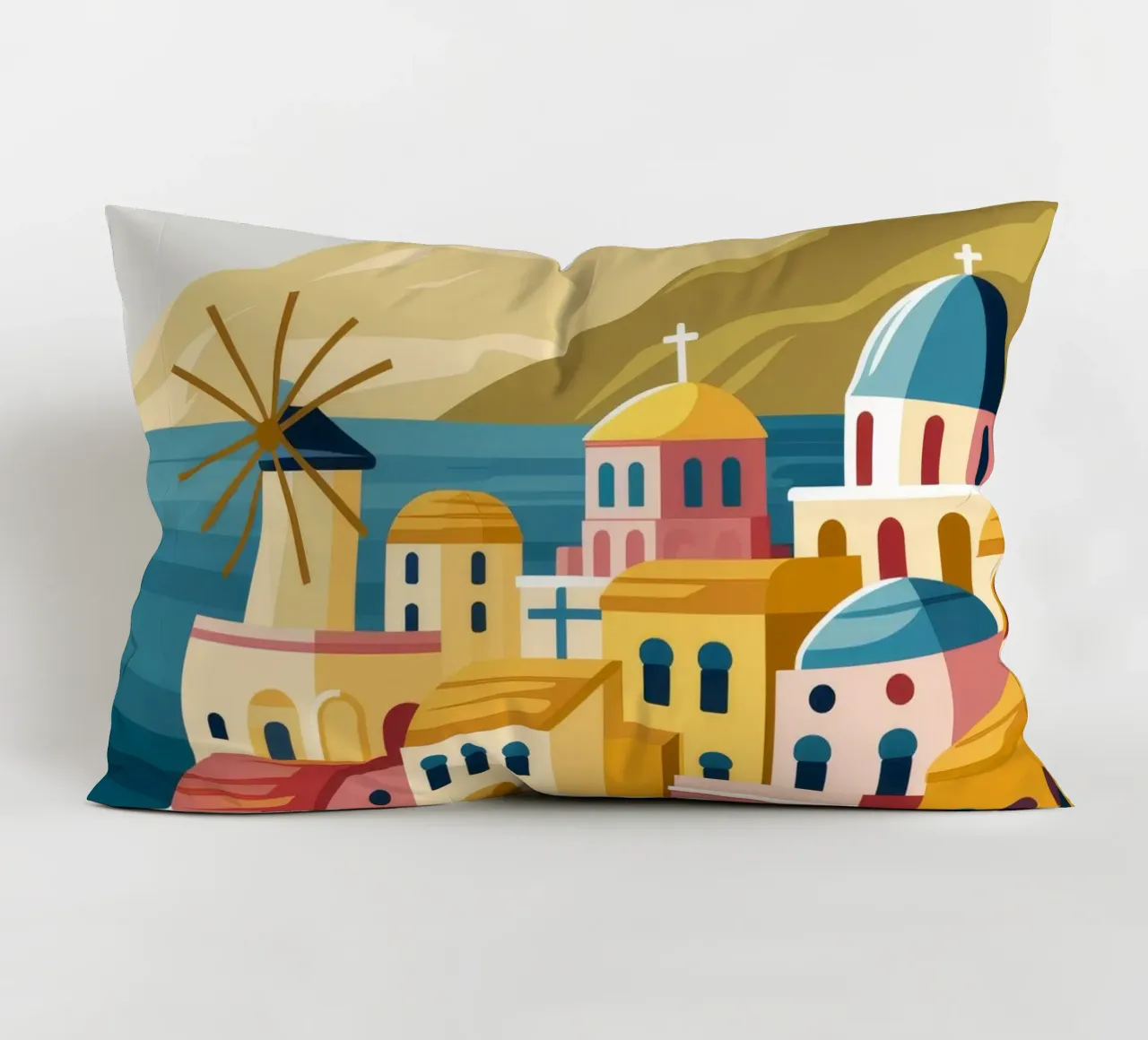 Positano Seaside Dream cuscino da Muse Artworks