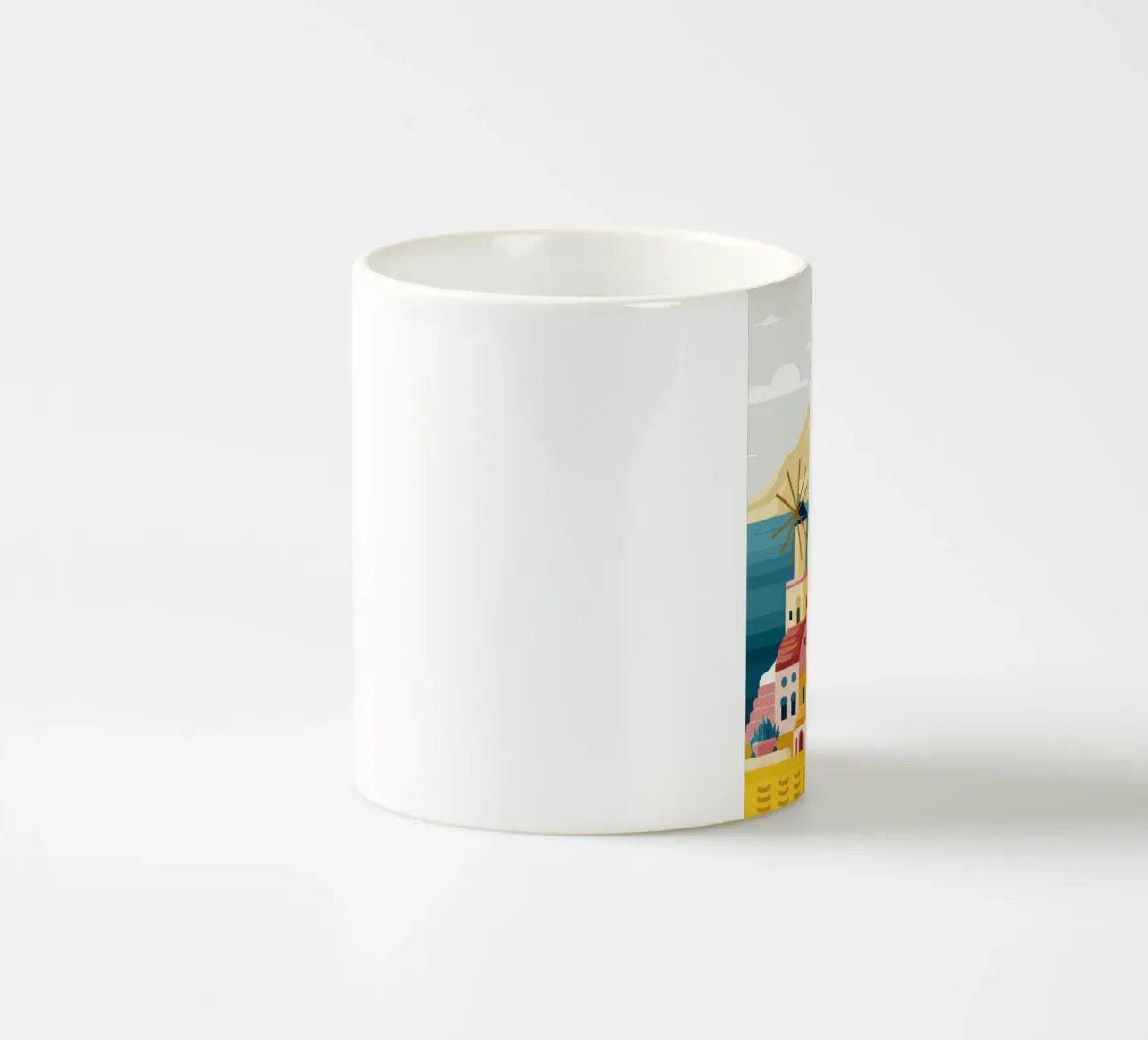 Positano Seaside Dream tazza in ceramica da Muse Artworks