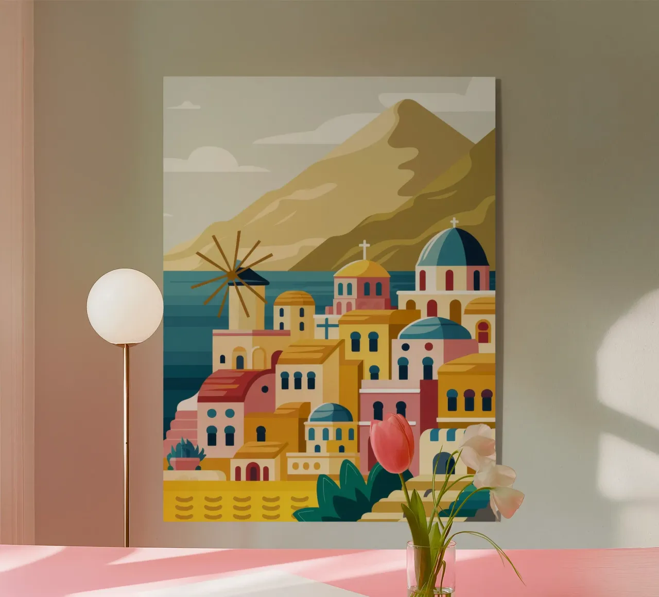Positano Seaside Dream acrylic glass by Muse Artworks
