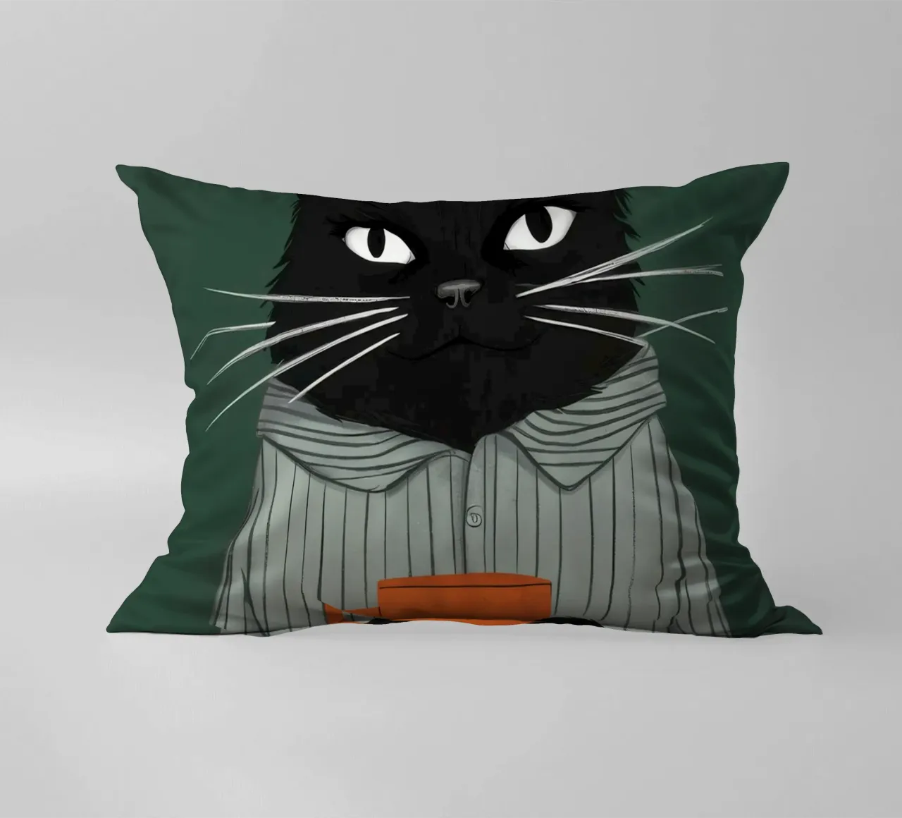 L'ora del tè felino cuscino da FadeAura
