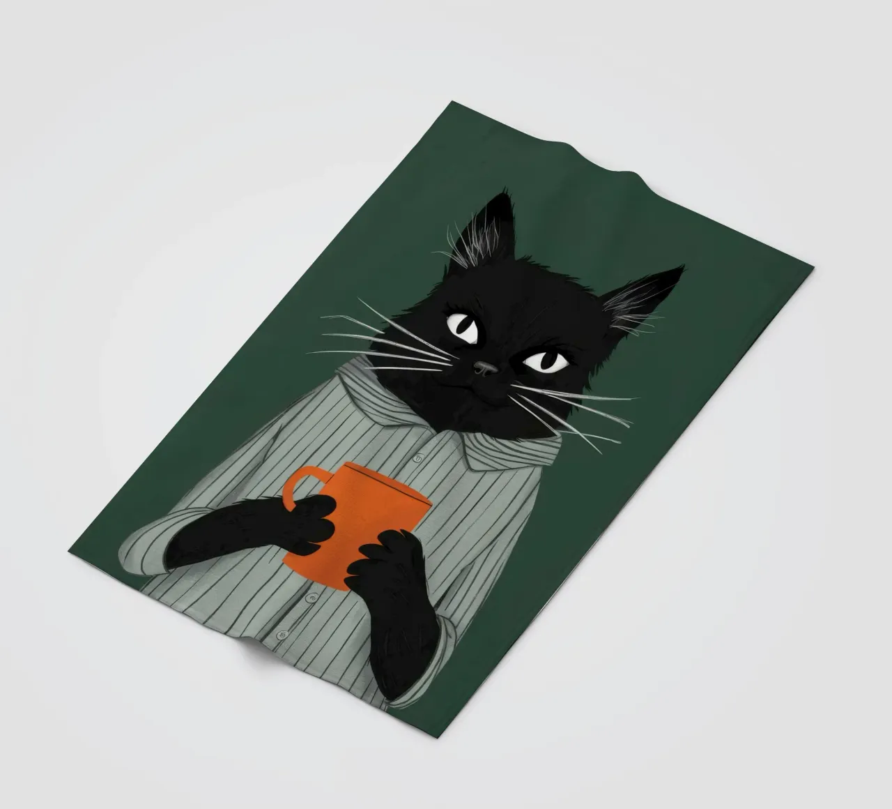 L'ora del tè felino coperta in pile da FadeAura