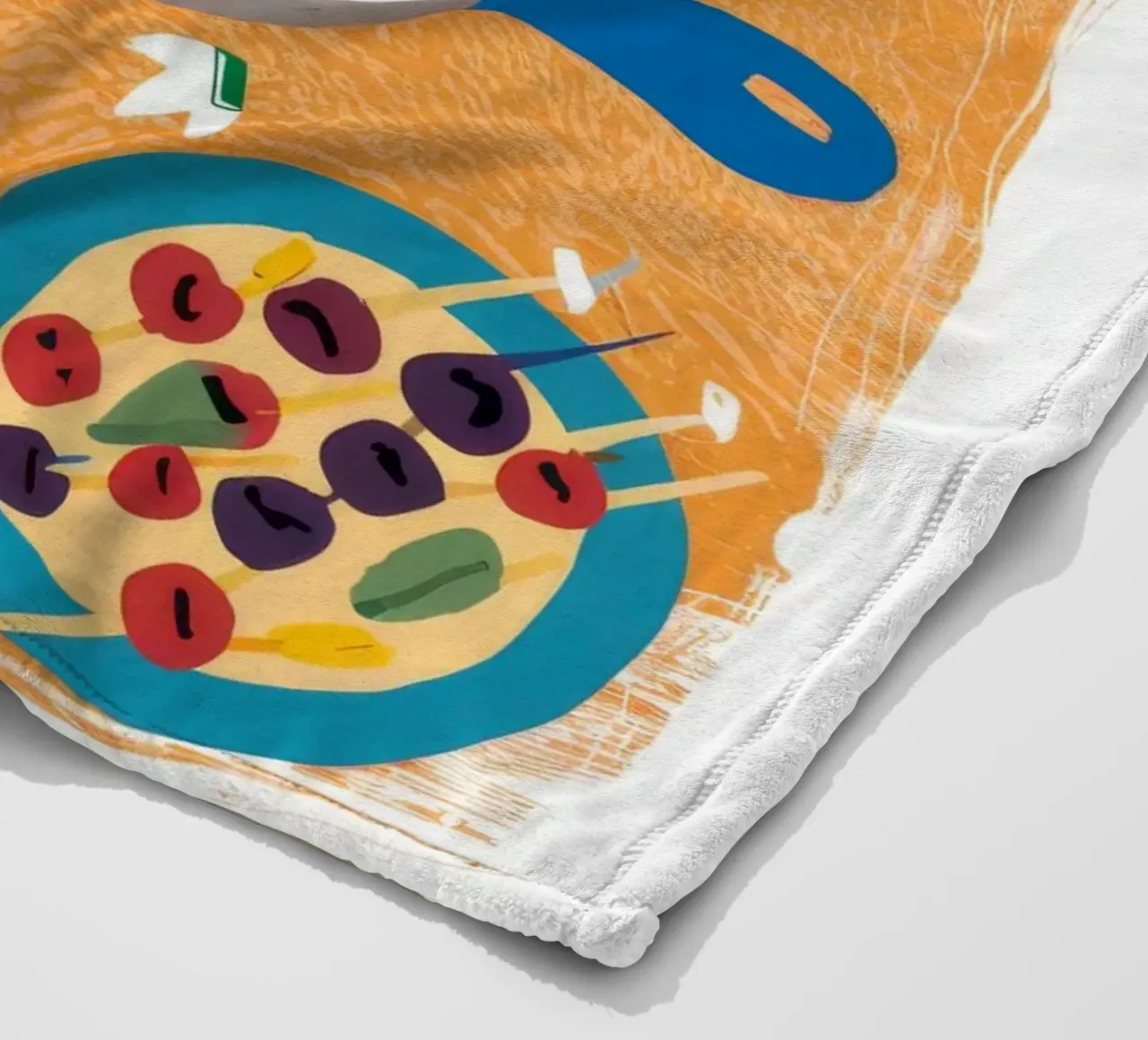 Spread estivo ai frutti di mare coperta in pile da Haven Fantasy