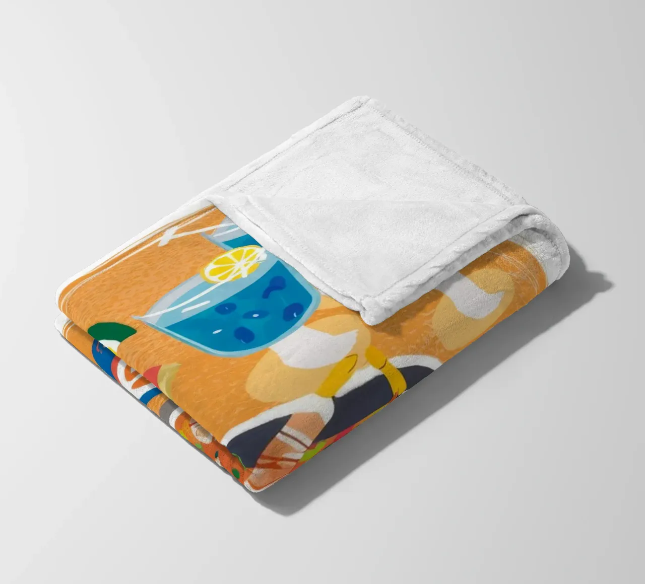 Spread estivo ai frutti di mare coperta in pile da Haven Fantasy