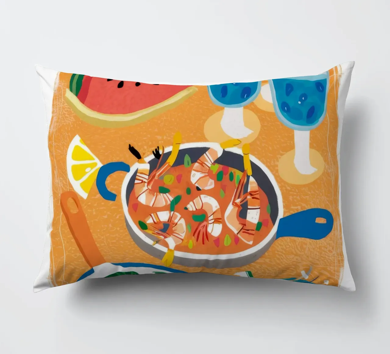 Spread estivo ai frutti di mare cuscino da Haven Fantasy