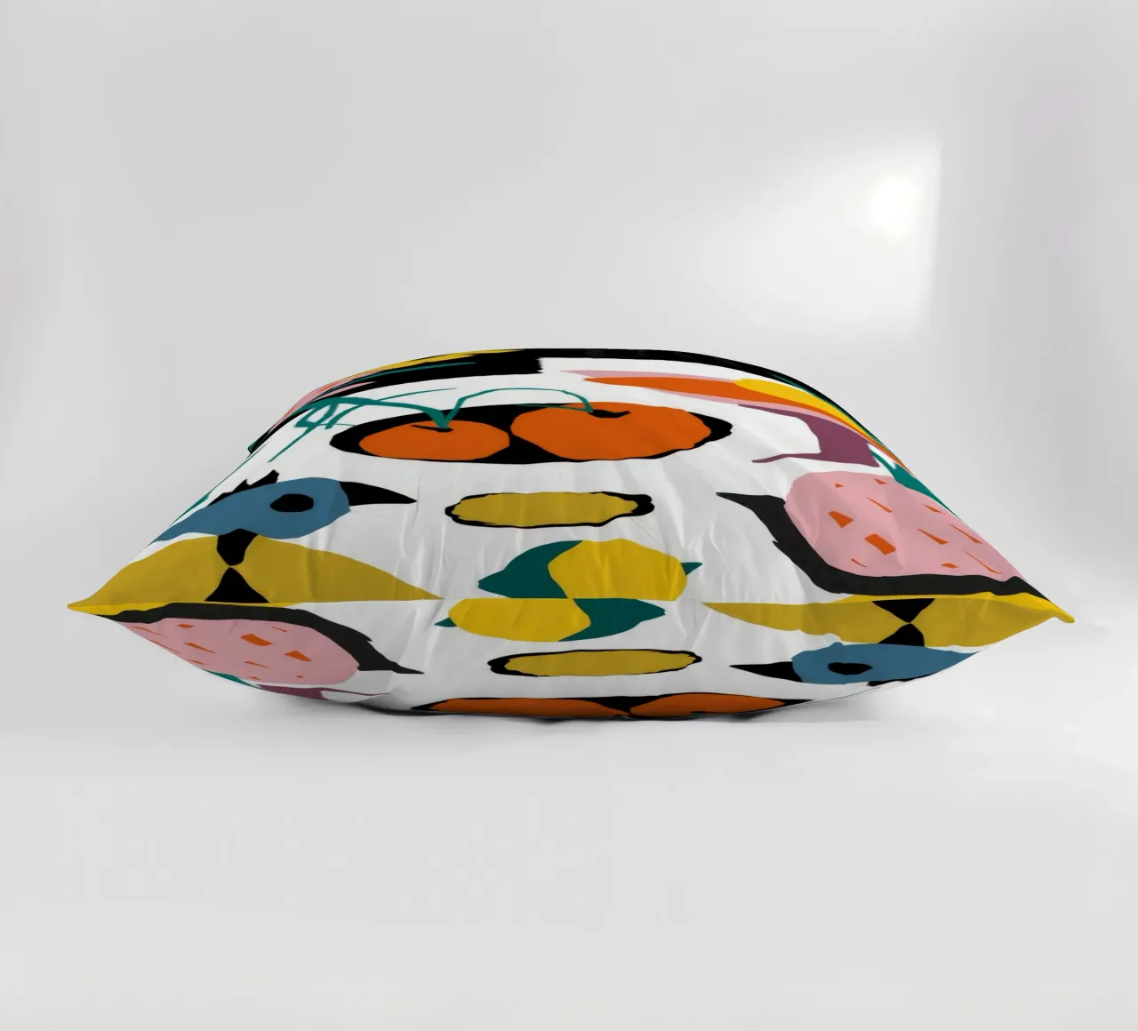 Abstract Fruit Table decorative cushion by Haven Fantasy