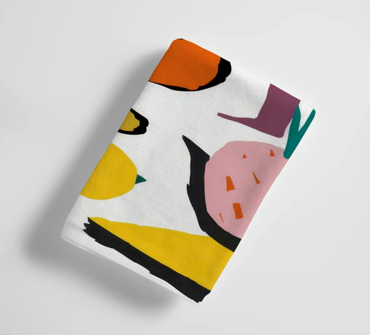 Abstract Fruit Table Handtuch von Haven Fantasy