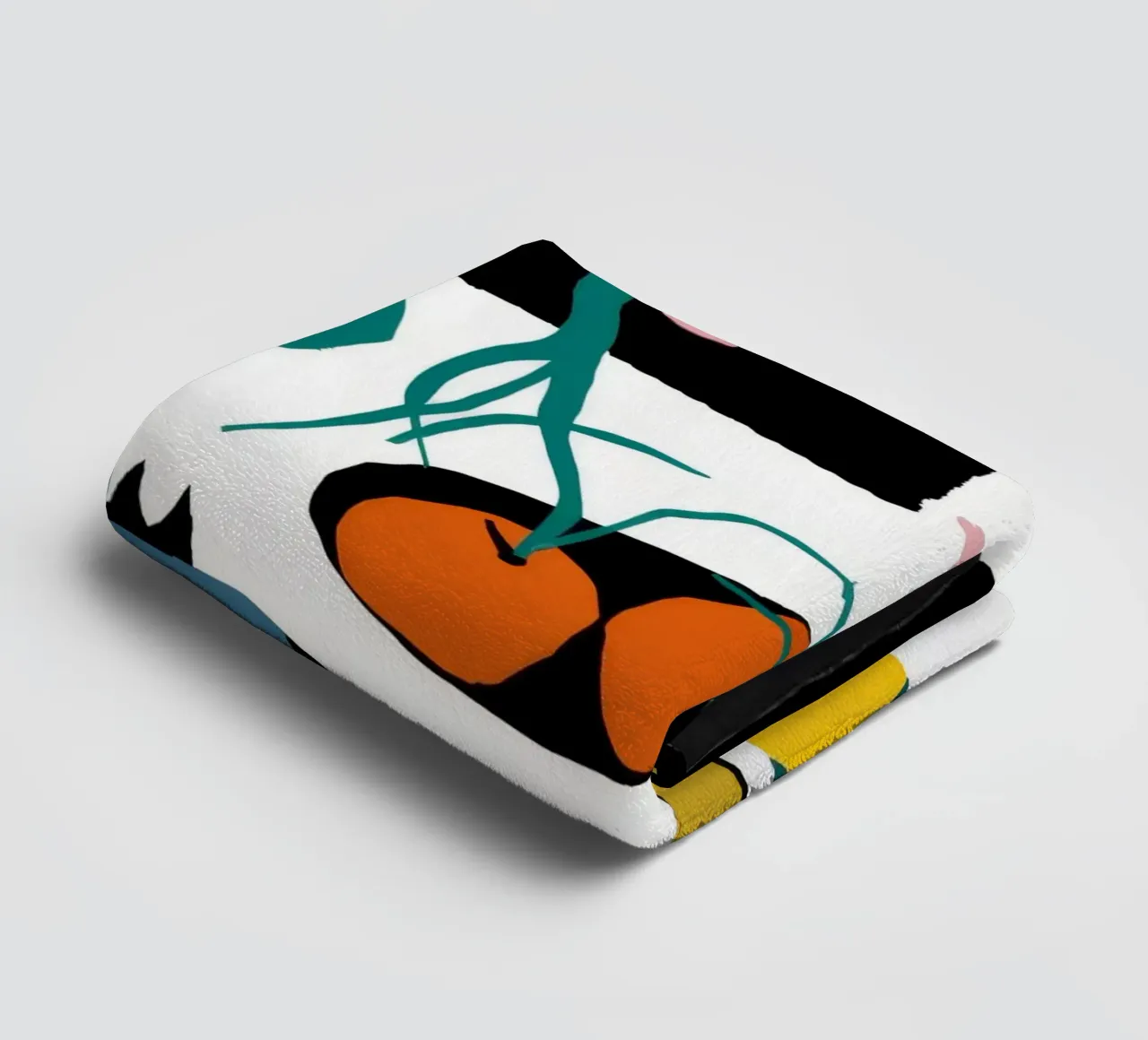 Abstract Fruit Table Handtuch von Haven Fantasy