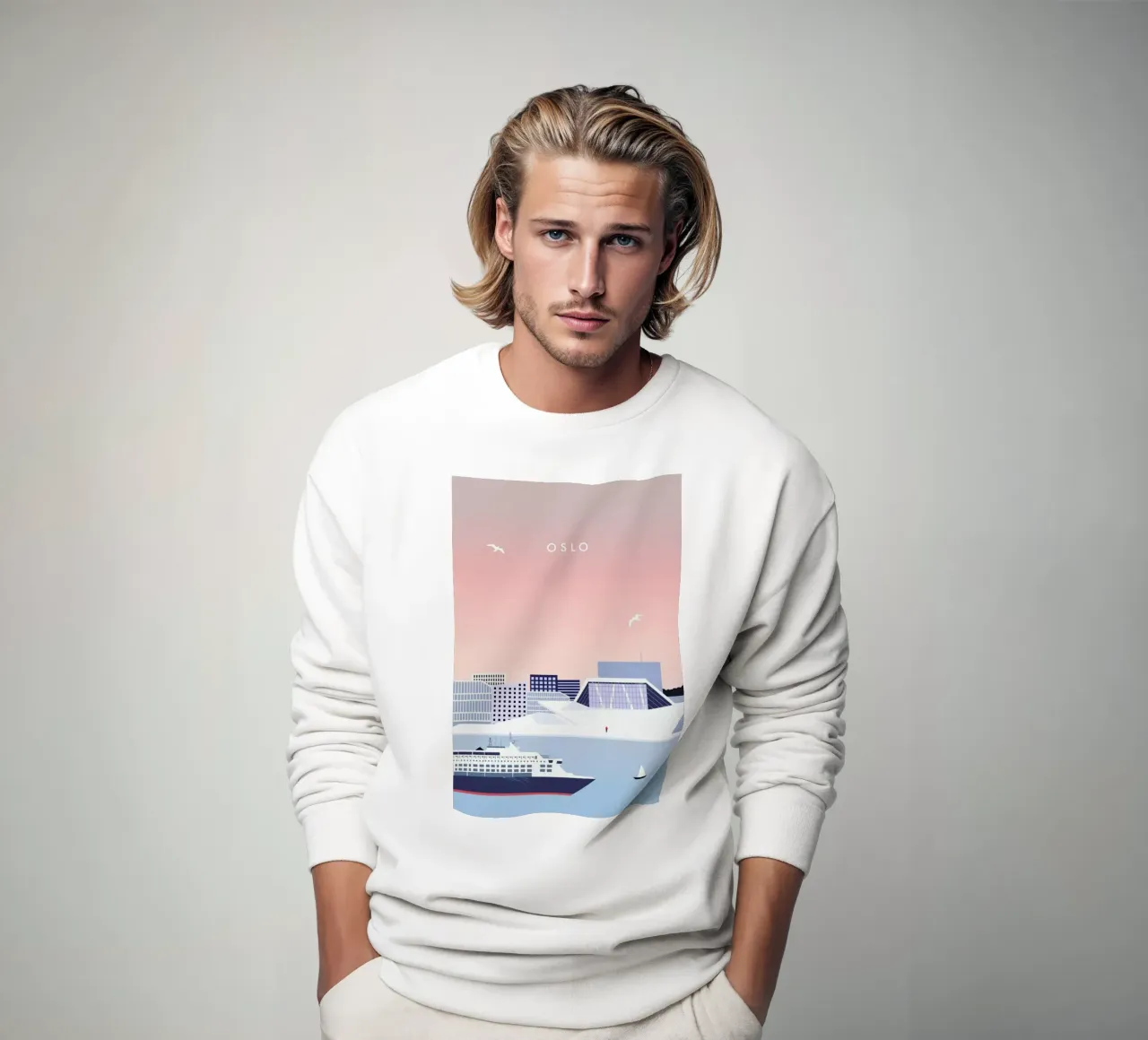 Oslo sweatshirt van Katinka Reinke