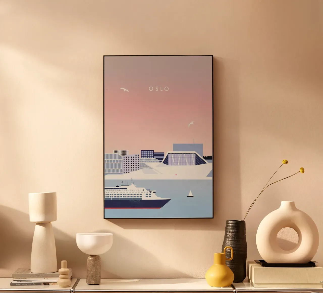 Oslo acryl van Katinka Reinke