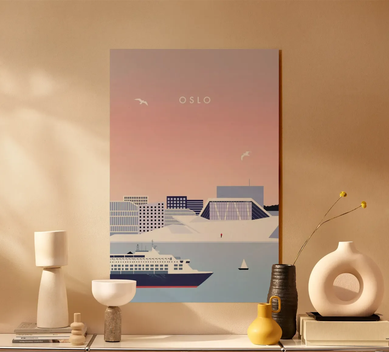 Oslo acryl van Katinka Reinke