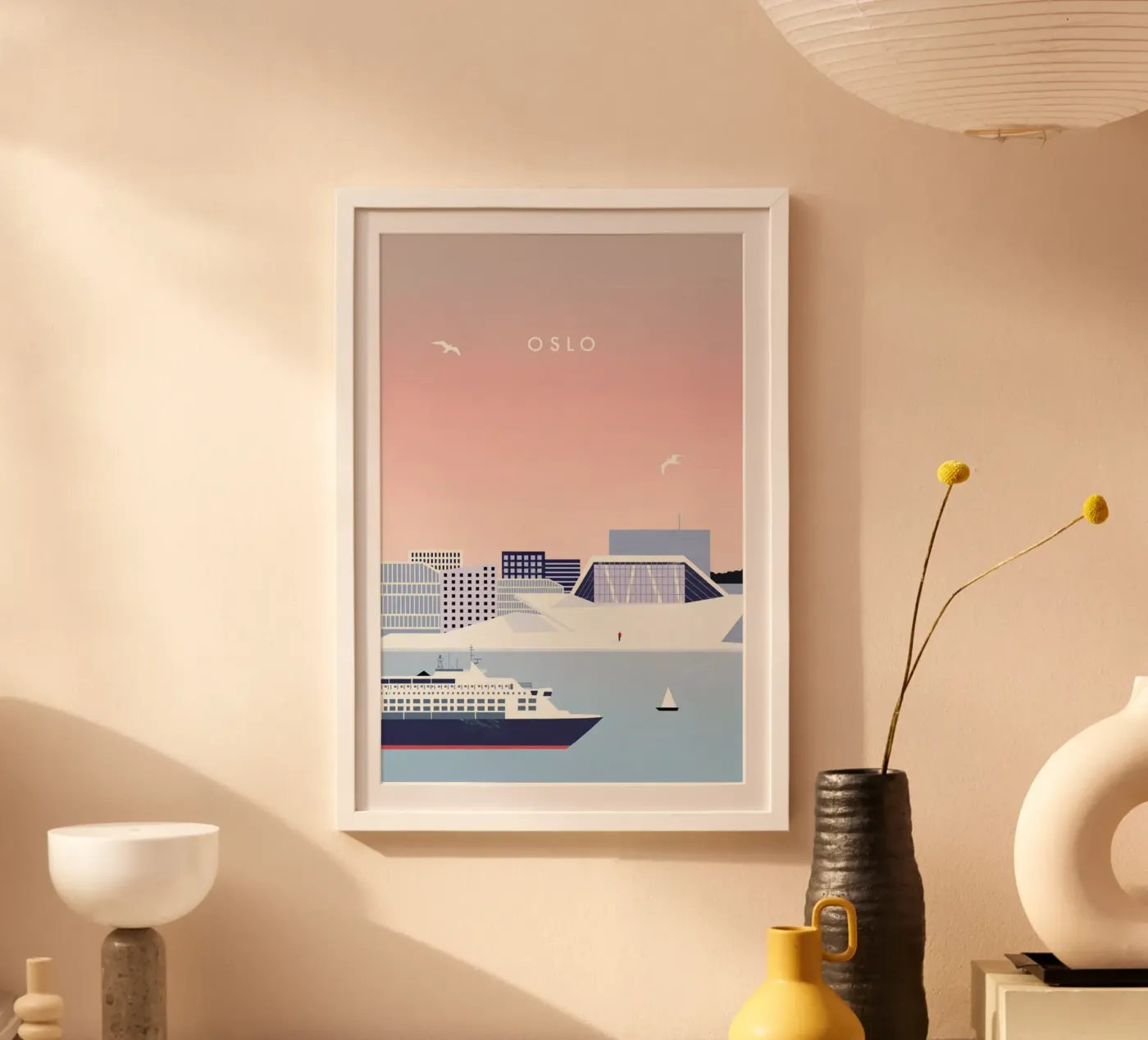 Oslo Poster von Katinka Reinke