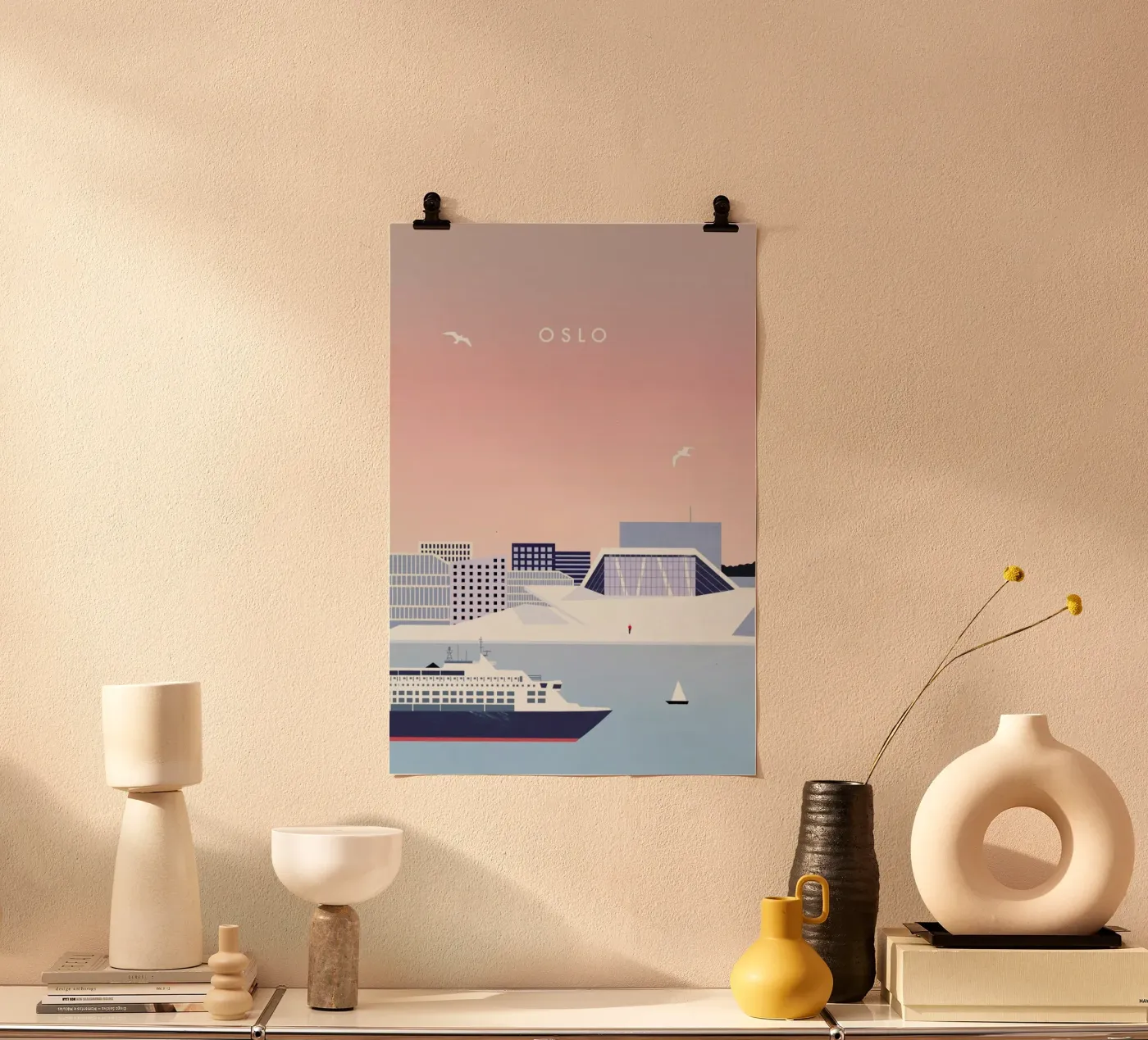 Oslo Poster von Katinka Reinke