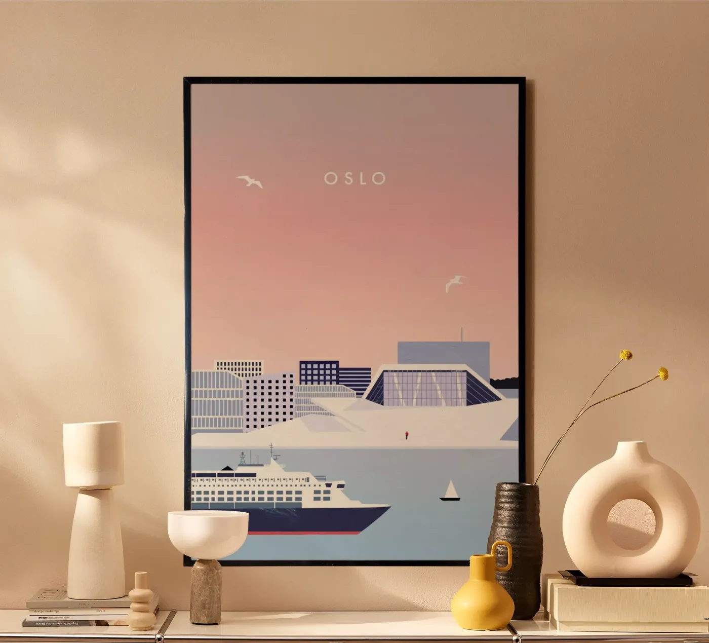 Oslo Poster von Katinka Reinke