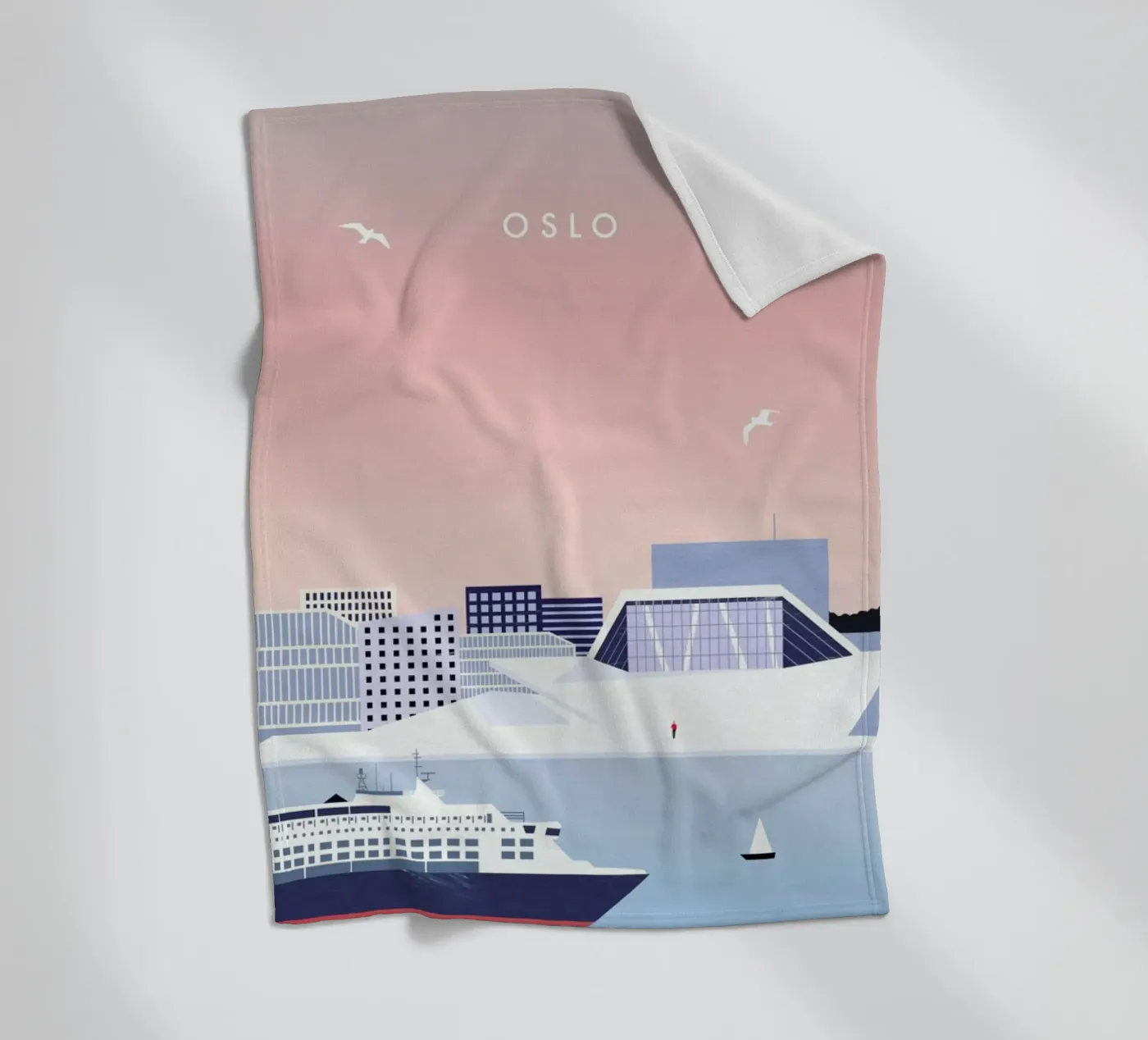 Oslo Fleecedecke von Katinka Reinke