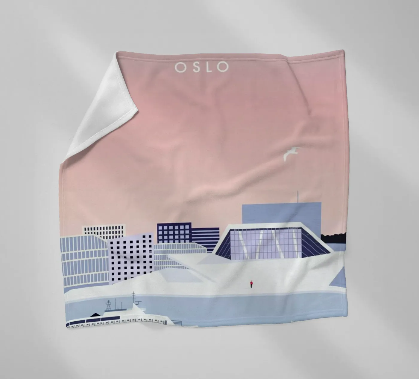Oslo Fleecedecke von Katinka Reinke