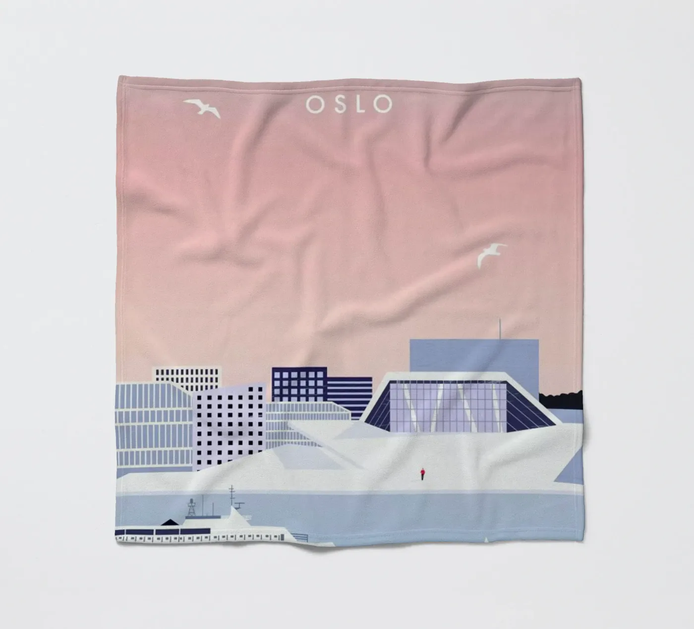 Oslo Fleecedecke von Katinka Reinke