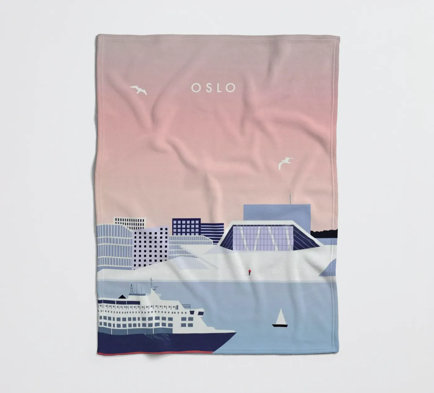 Oslo Fleecedecke von Katinka Reinke