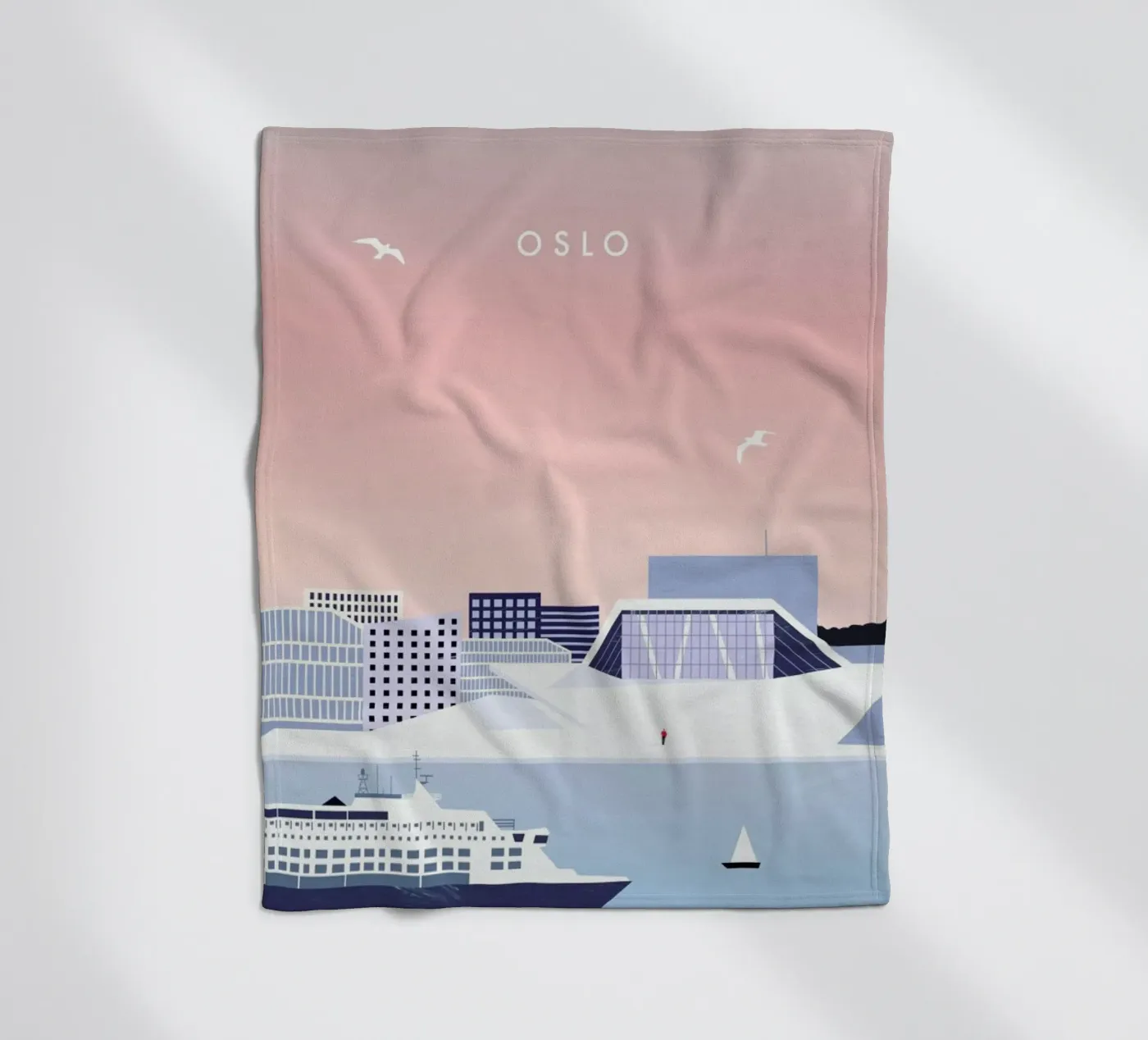 Oslo Fleecedecke von Katinka Reinke