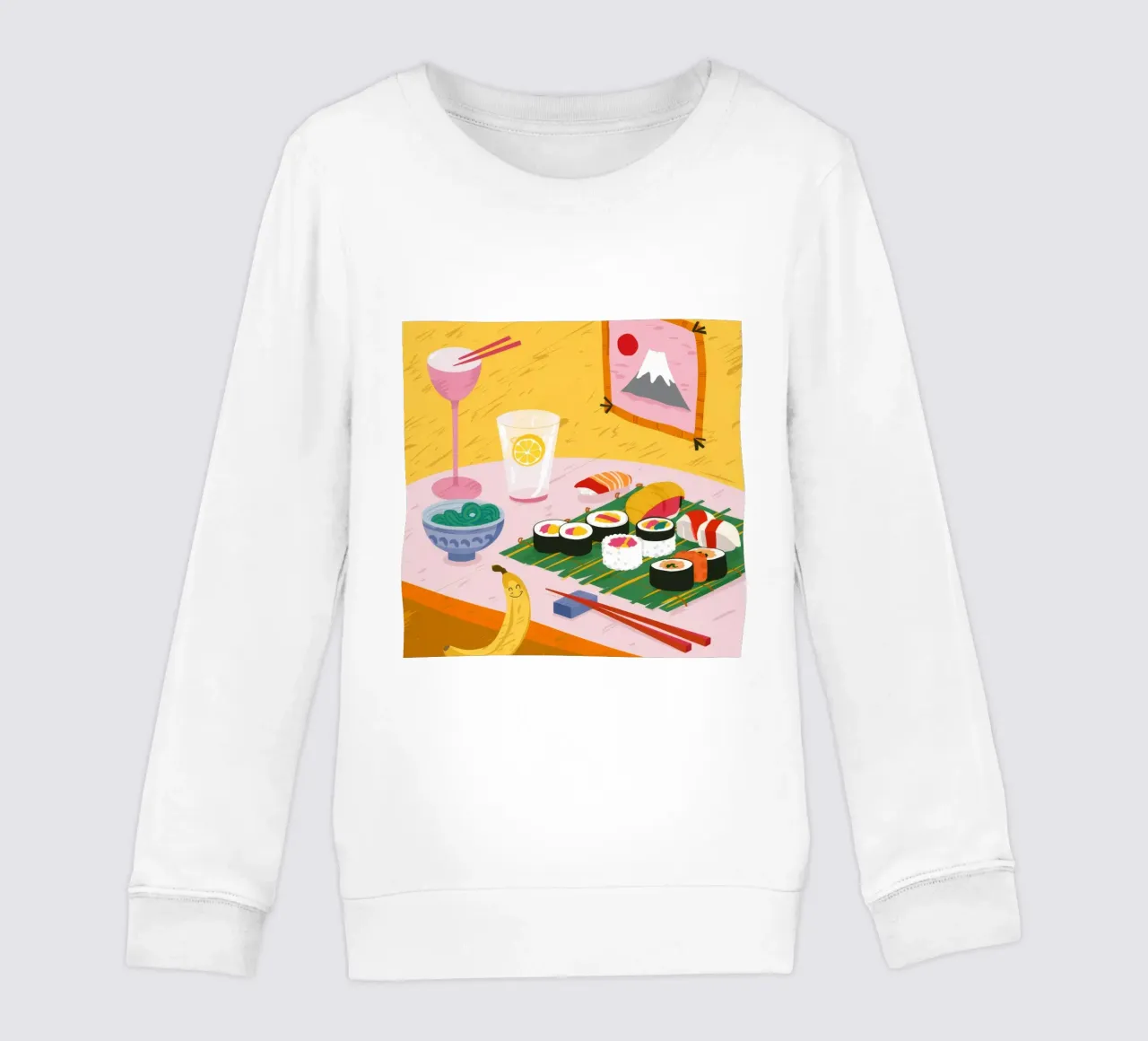Serata Sushi felpa bambino da Haven Fantasy