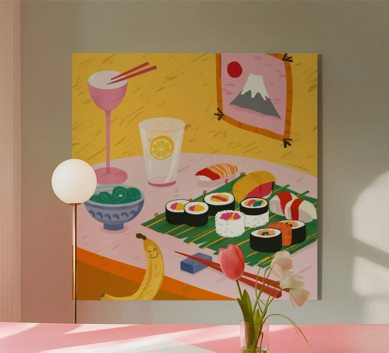 Sushi Night In acrylic glass by Haven Fantasy