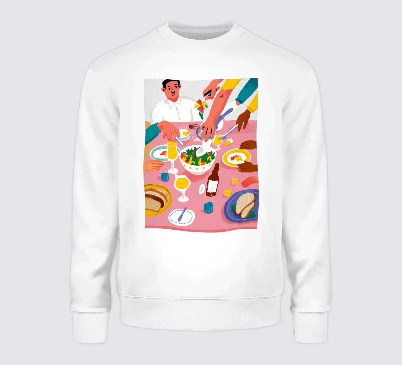 Shared Salad Moment sweatshirt by Haven Fantasy