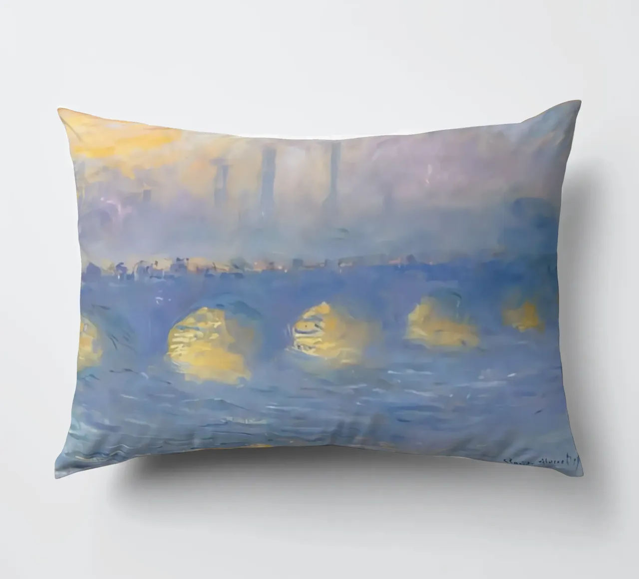 Waterloo Bridge decorative cushion by D1 Shop
