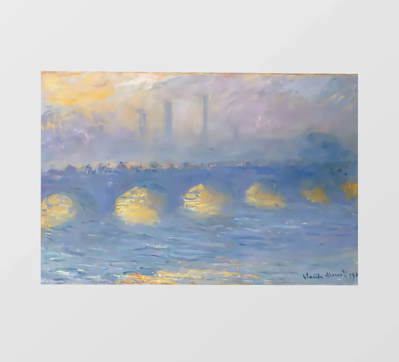 Waterloo Bridge photo wallpaper by D1 Shop