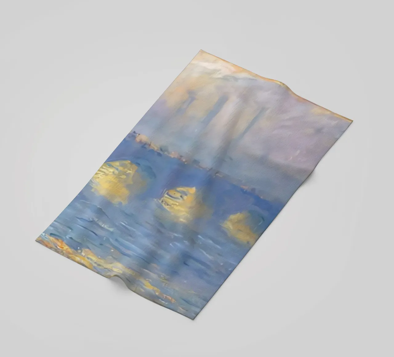 Waterloo Bridge beach towel by D1 Shop