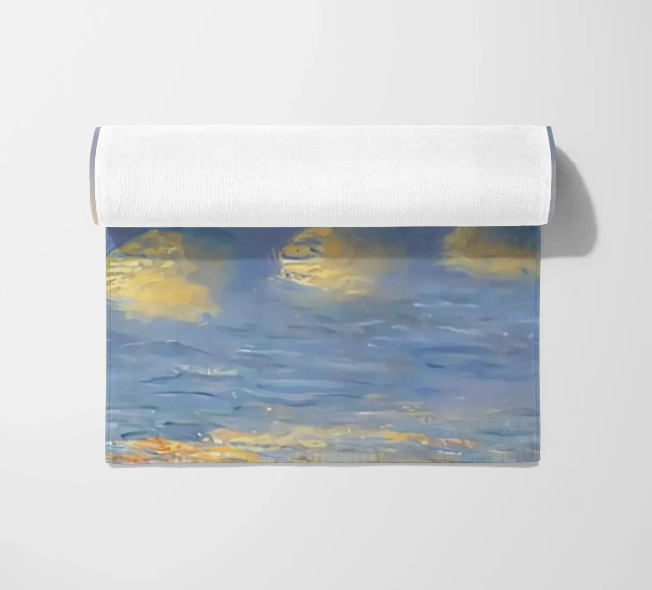 Waterloo Bridge beach towel by D1 Shop